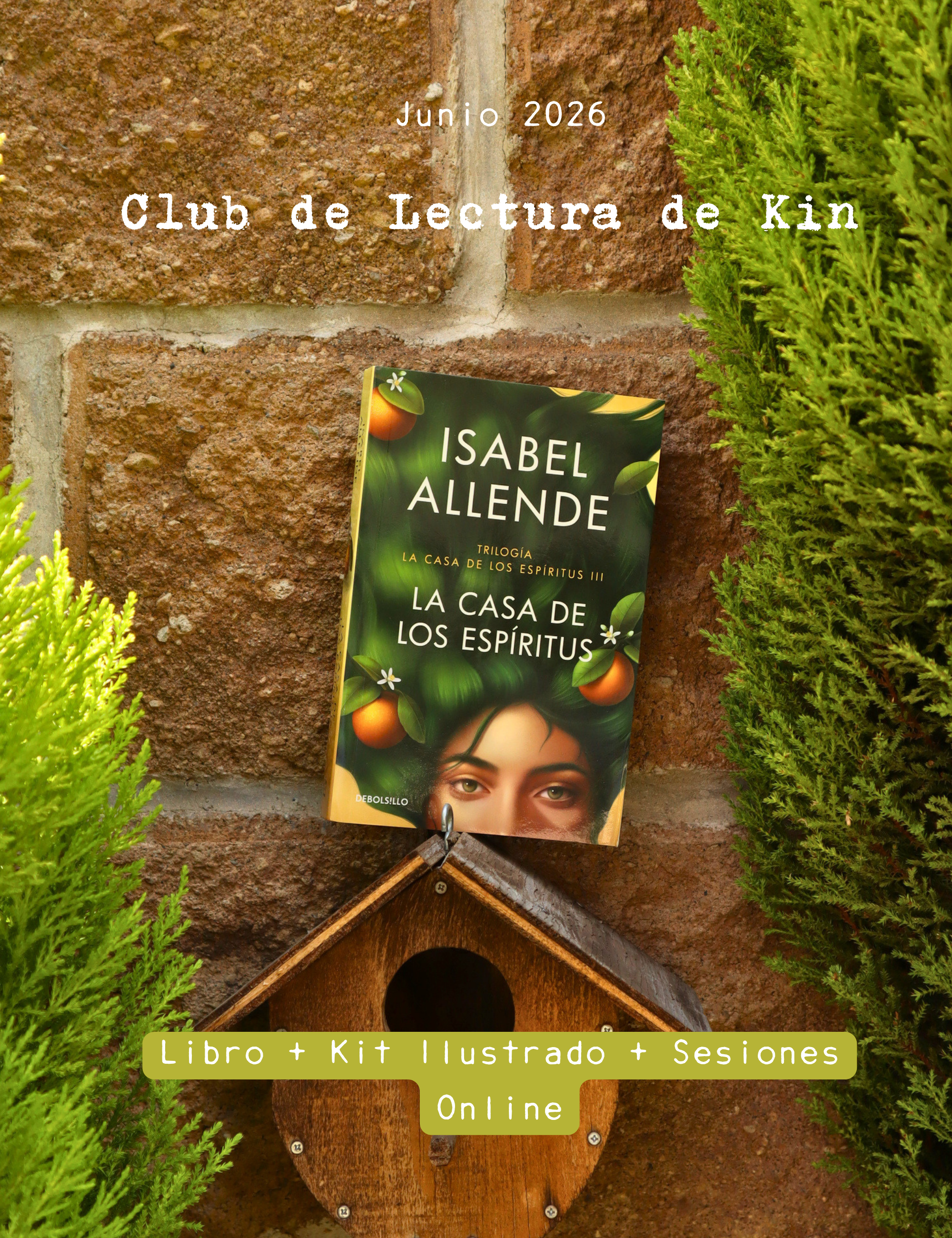 Club de Lectura de Kin | La Casa de los Espíritus - Julio 2026