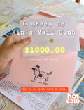 6 meses de suscripción en Kin's Mail Club