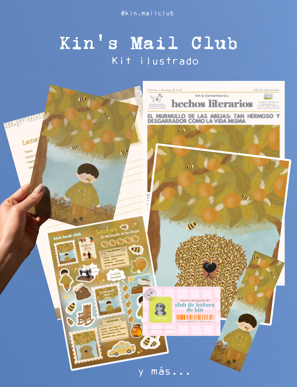 Kit Ilustrado del Murmullo de las Abejas | Kin's Book Club