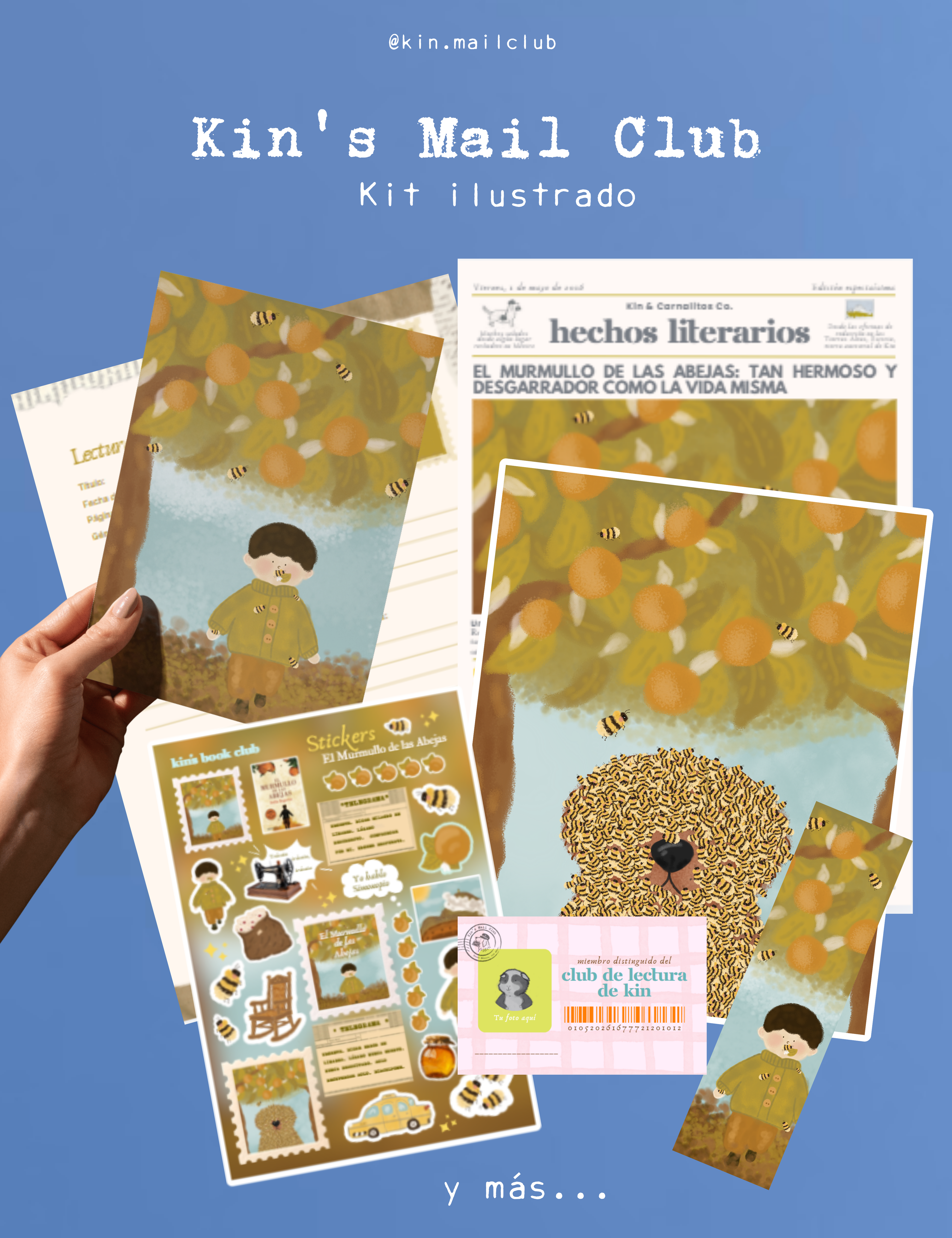 Kit Ilustrado del Murmullo de las Abejas | Kin's Book Club