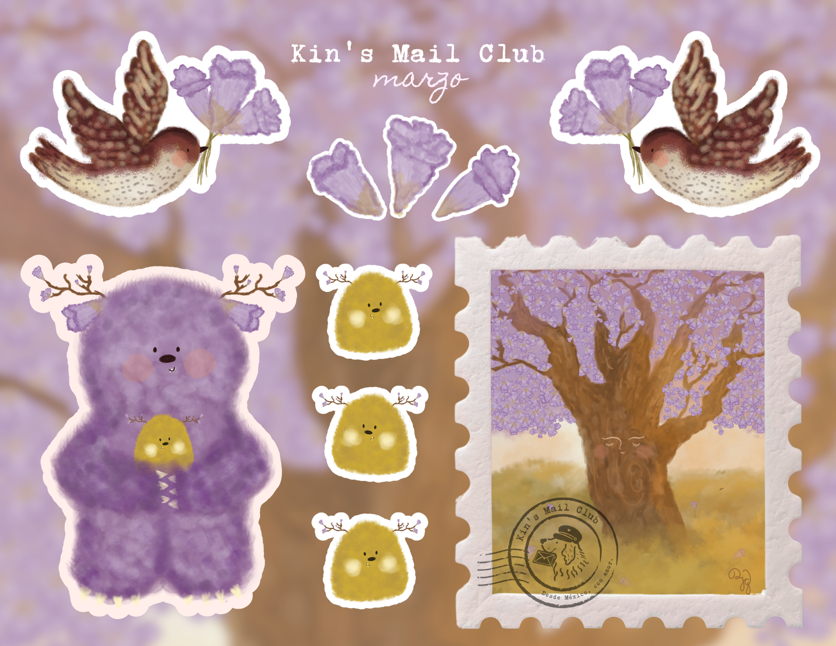 Stickers de Kin | Coleccionables