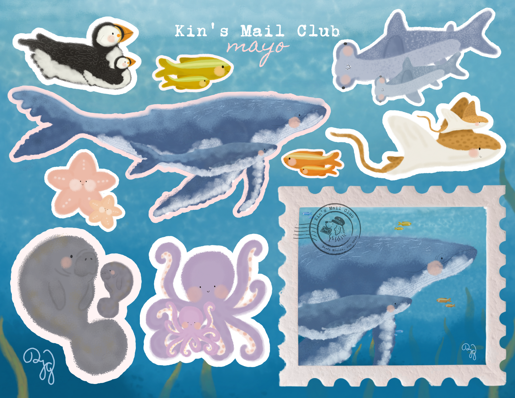 Stickers de Kin | Coleccionables