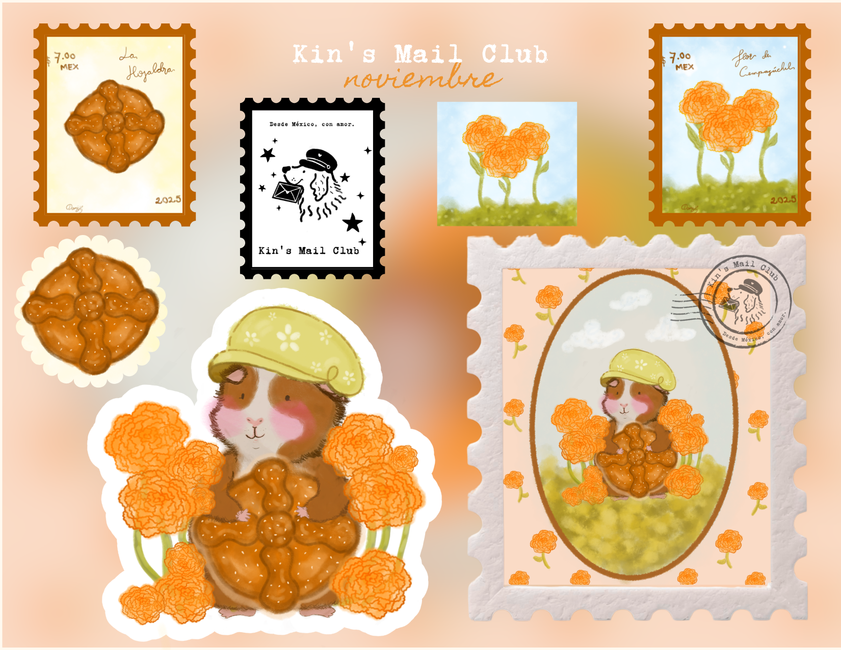 Stickers de Kin | Coleccionables